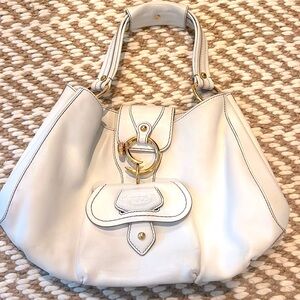 Tod's winterWhite Leather Women's Bag